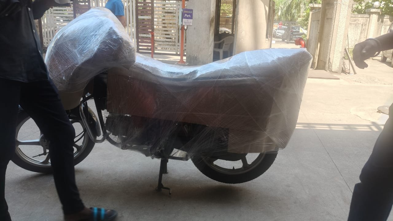 Bike transport facility in Ulwe Sector 14