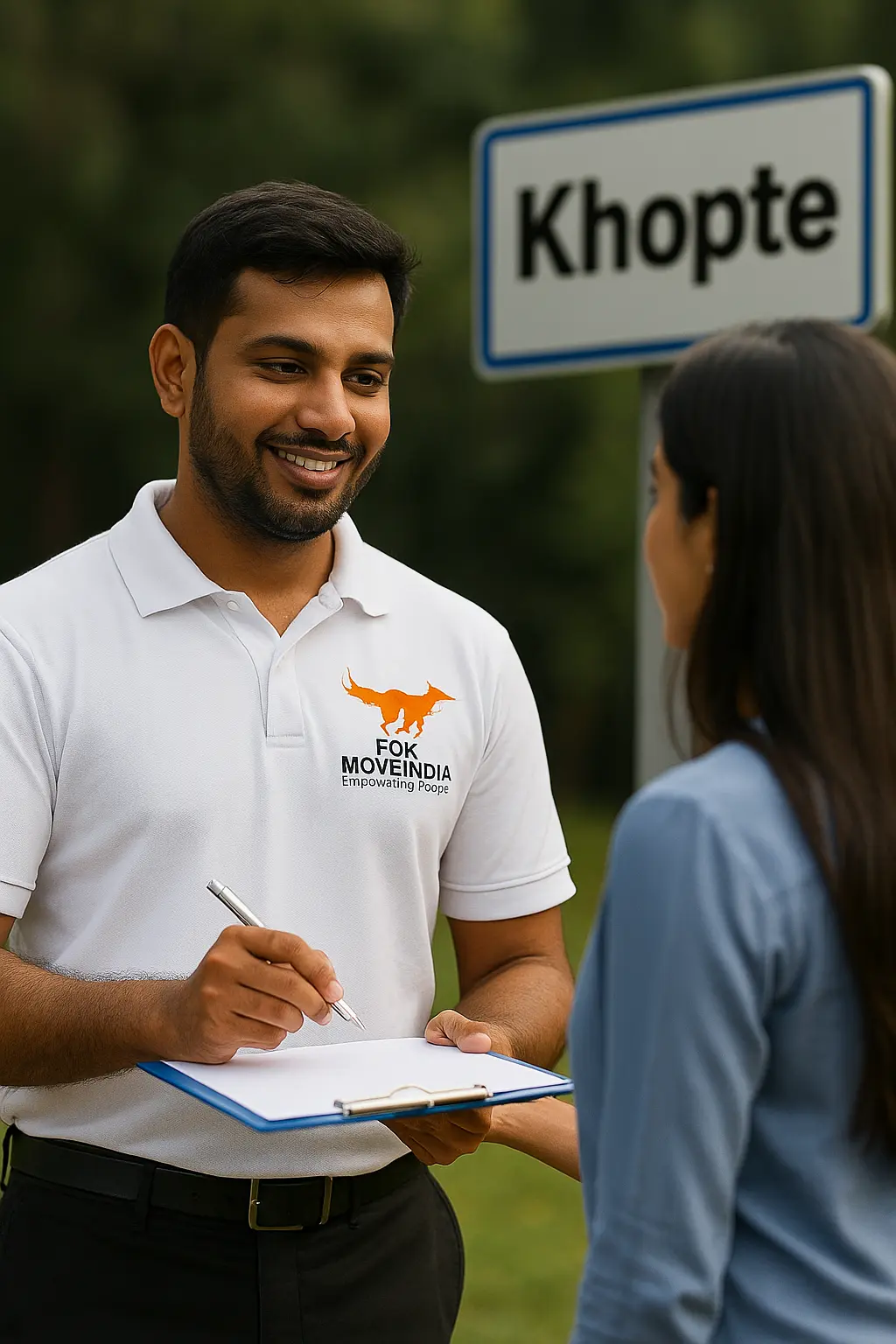 Packers and Movers in Khopte — Fox Move India team packing household goods in Khopte, Navi Mumbai